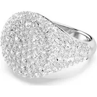 Swarovski Fingerring Swarovski Ring Meteora 5684247 Weiß, Rhodiniert, Gr.58 (kein Set, 1-tlg)