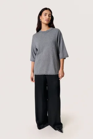 Strickpullover SLSanja Oversize fit grey