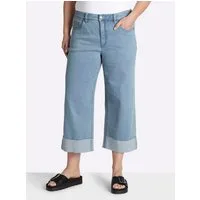 Sheego Jeansshorts 7/8-Jeans erhöht