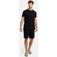 Indicode Freizeitanzug Herren INGelo Shirt Herrenshorts Set, aus strukturiertem Material