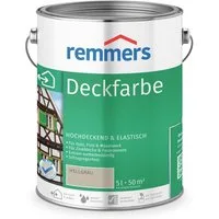 Remmers Wetterschutzfarbe Deckfarbe anthrazitgrau (RAL 7016) 5 Liter, für viele Untergründe, hochdeckend, wetterfest
