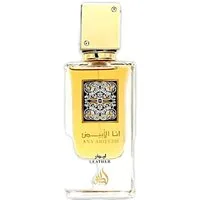 Lattafa Eau de Parfum Ana Abiyedh Leather, Glasflakon, Parfüm EDP, Damenduft