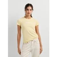 Pepe Jeans T-Shirt NEW VIRGINIA mit Logo-Print