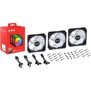 ADATA XPG VENTO 120 3er PACK LÜFTER RGB BLACK REVERSE