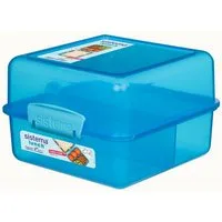 sistema Lunchbox Sistema 1,4L Lunch Cube - Blue
