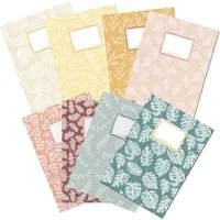 PAPIERDRACHEN Schulheft Heftumschläge - DIN A4, Papierheftumschläge