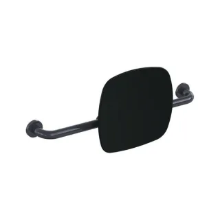 Hewi 801 Rückenstütze 801.51.916392 Wandabstand 150mm, Lehne tiefschwarz, anthrazitgrau