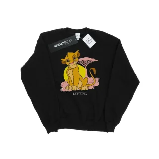 Disney - "The Lion King" Sweatshirt für Mädchen (Schwarz)