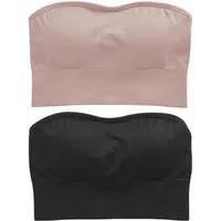 Next Bandeau-BH Nahtfreie Bandeau-BHs, 2er-Pack (2-tlg)
