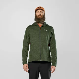 SALEWA - Puez Rocca Kapuzenjacke Herren - Grün (Gr.52)