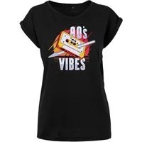 Youth Designz Print-Shirt "80s Kassette Vibes" Damen T-Shirt Statement Geschenk Frauen Motiv mit stylischen Retro Aufdruck