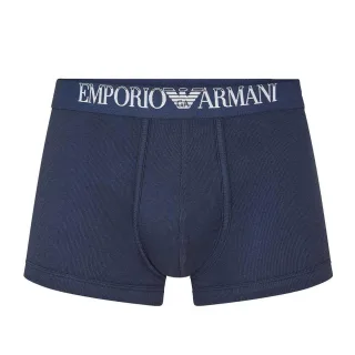 Emporio Armani - Retropants für Herren, Baumwolle (Marine/Weiß)