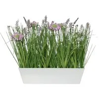 Kunstpflanze Künstliches Wiesenblumensortiment - Kunzang, 41 cm, aplanta