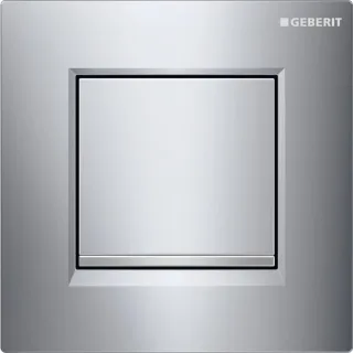 Geberit Urinalsteuerung, pneumatisch, Betätigungsplatte Typ 30 glanzchrom, 116017KH1 116017KH1