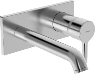 Hansa Einhandmischer FM-Set f. Waschtisch-Batterie HANSAVANTIS, Ausladung 176 mm Stahl, 5480213780 5480213780