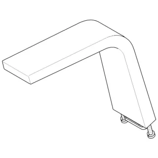 Dornbracht Auslauf 90117000100-06 90117000100 45 x 155 x 170 mm platin mat