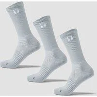 MP Laufsocken (3er-Pack) - Chrome - UK 6-8