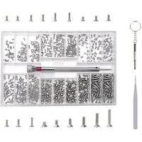FELIXLEO Schraube Mikro Schrauben Set M1 2 M1 4 M2 Edelstahl, (500 St)