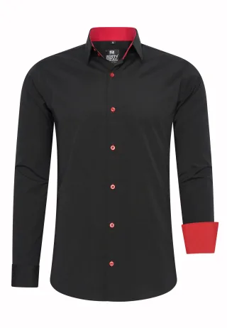 Business Hemd S - 6XL Slim Fit Premium Cotton-Stretch