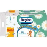 REGINA Toilettenpapier Kamille (16-St), 3-lagig, weiß mit Prägung und Duft, 150 Blatt/Rolle