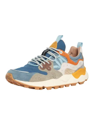Flower Mountain Yamano Wildleder-Sneaker, Blau