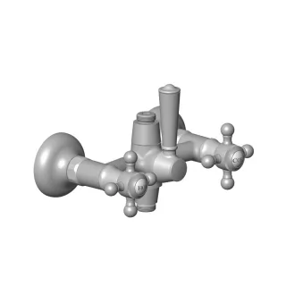 Dornbracht Gehäuse für Brause Wand Ersatzteile 04171000100 234 x 147 x 150 mm Platin 04171000100-08