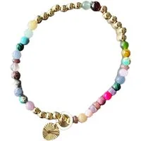 LK Trend & Style Perlenarmband mit echten Steinen, mit liebevollen Detail