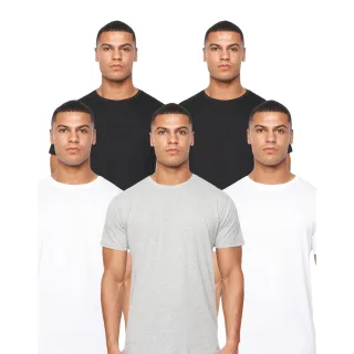 Duck and Cover - "Caplaz" T-Shirt für Herren(5er-Pack) (Bunt)