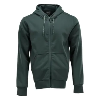 MASCOT Herren Kapuzensweatshirt mit Reißverschluss CUSTOMIZED Waldgrün XL - 22486-378-34-XL