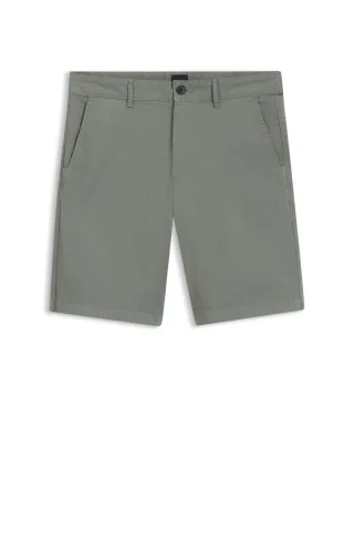 BOSS Menswear Orange - Chino-slim-Shorts Open Grey - Gr. - 30