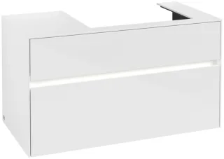 Villeroy & Boch Waschtischunterschrank Collaro C018B0 1000x548x500mm mit Beleuchtung C018B0DH
