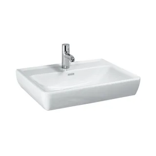 LAUFEN Pro A Waschtisch 8189510001041 55 x 48 cm, weiß, mit Hahnloch und Überlauf