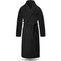 normani Herrenbademantel Herren Premium Bademantel Basic, 122, Baumwolle, Schalkragen, Bindegürtel, Saunamantel aus weicher Baumwolle
