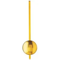 Selva Technik Wanduhr Pendel Messing gelb L:150mm Ø:37mm