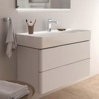 Ideal Standard Strada II Waschtisch T3002MA mit Überlauf, 100 x 17 x 43 cm, weiß mit Ideal Plus