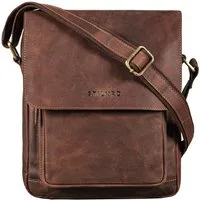 STILORD Schultertasche "Ragnar" Kleine Umhängetasche Herren Leder