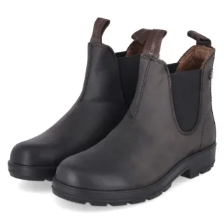 Copenhagen Shoes Chelsea Boots NATURE DREAM  Braun - Gr. 37 -  Leder und Textil