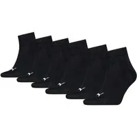 PUMA Kurzsocken PUMA UNISEX QUARTER PLAIN 6P ECOM (Spar-Pack, 6-Paar, 6er-Pack)