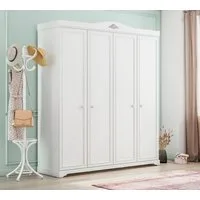 Möbel-Zeit Kleiderschrank RUSTIK, 4-türig