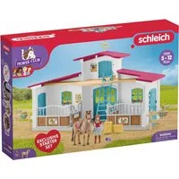 Schleich® Spielwelt HORSE CLUB, Reiterhof Starter Set (72222), (75-tlg)