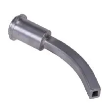 ELMAG Kurzdüse Aluminium 45° gebogen - 21719