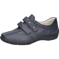Waldläufer HENNI Klettschuh Bequemschuh, Slipper mit abgepolstertem Schaftrand und Komfortweite H