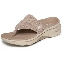 Skechers GO WALK ARCH FIT 2.0 SANDAL-CARRIE Zehentrenner Sommerschuh, Strandschuh, Badeschuh mit Arch Fit
