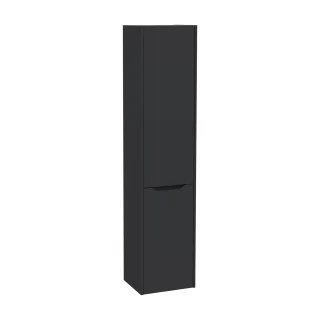 VitrA New Integra Square Hochschrank mit Wäschekorb 40 x 35 x 180 cm (BxTxH) Türanschlag Matt,80329 80329