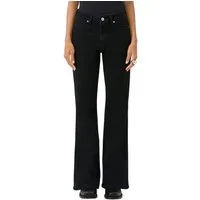 QS 5-Pocket-Jeans mit Schlag und Stretch