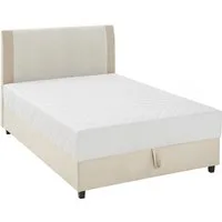 ATLANTIC home collection Boxbett Borgholm, mit Taschen-Federkernmatratze, Bettkasten und Absetzung im Kopteil
