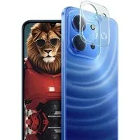 Wigento Handyhülle Für Xiaomi Redmi 15C 5G / 4G Schutz Hart Glas 9H Kamera Komplettschutz, 9H Glas, HD-Klarheit, kratzfest
