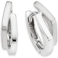 Bruno Banani Paar Creolen Schmuck Geschenk Silber 925 Ohrschmuck Ohrringe