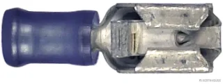 HERTH&BUSS Quetschverbinder, AMP Tyco Positive Lock, 1,5 - 2,5 mm², 6,3 x 0,8 mm blau - 50252523