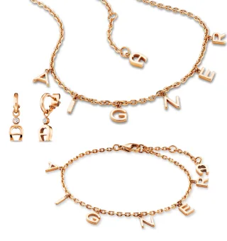 VALENTINA Set aus Kette Armband und Ohrring